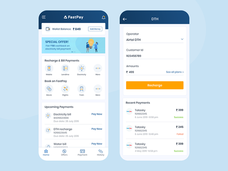 SolMoney mobile app screenshot